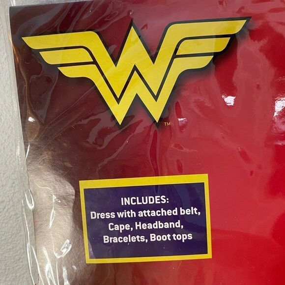 DC Super Woman Halloween Costume Toddler 2-4 for Ages 1 - 2 YEARS - Picture 2 of 4